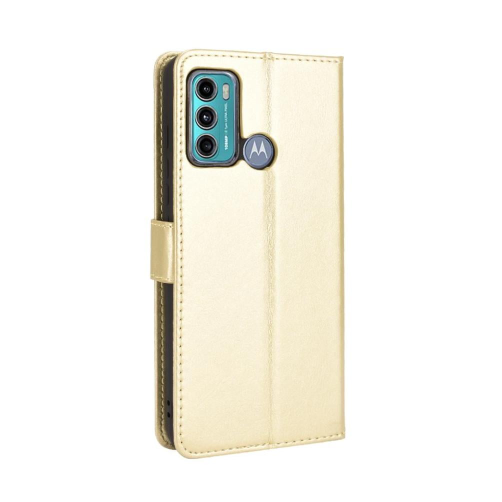 Foxdock - Funda Tipo Libro Para Motorola Moto G60, Cartera Todo‑en‑uno, Funda Multifuncional Con Tarjetero Y Correa De Muñeca Desmontable