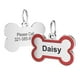 thumbnail image 1 of Personalized Pet ID Tags, Custom Dog Name Tags, Engraved Both Sides Customized Dog Tags For Your Dog Collars, 1 of 3