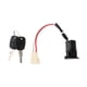 thumbnail image 1 of Cerradura De Interruptor De Encendido Cerradura De Cilindro Multiusos Para Ciclomotor, Triciclo, Motocicleta, 2 Cables, 1 of 4