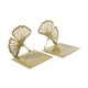 thumbnail image 2 of 2 Piezas Ginkgo Leaf Bookend Hollowed Bookend Para Mesa Sala De Estar En Casa, 2 of 5