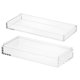 thumbnail image 1 of Caja de Acrílico Uxcell con Tapa, Cajas de Exhibición de Acrílico Transparente Contenedores de Cubo Cuadrado de Plástico Organizador de Almacenamiento 5.91"x2.76"x1.38", 1 of 7