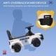thumbnail image 5 of Carro Montable Estilo Patrulla Policial 18 Meses 5 Años Blanco, 5 of 9