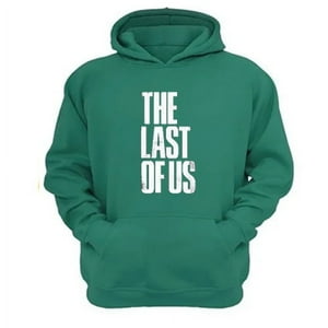 Genérico - Polerón Canguro The Last Of Us Verde Aguamarina Talla Xs Unisex