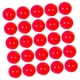 thumbnail image 4 of 25 Piezas De Bolas De Bingo, Accesorios Duraderos, Bolas De Lotería Para Fiestas De Empresa, Hogar, Rojo, 4 of 5