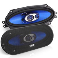 Altavoces Estéreo Para Coche Pyle Pl410Bl 300W 4X10 3 Vías Universales