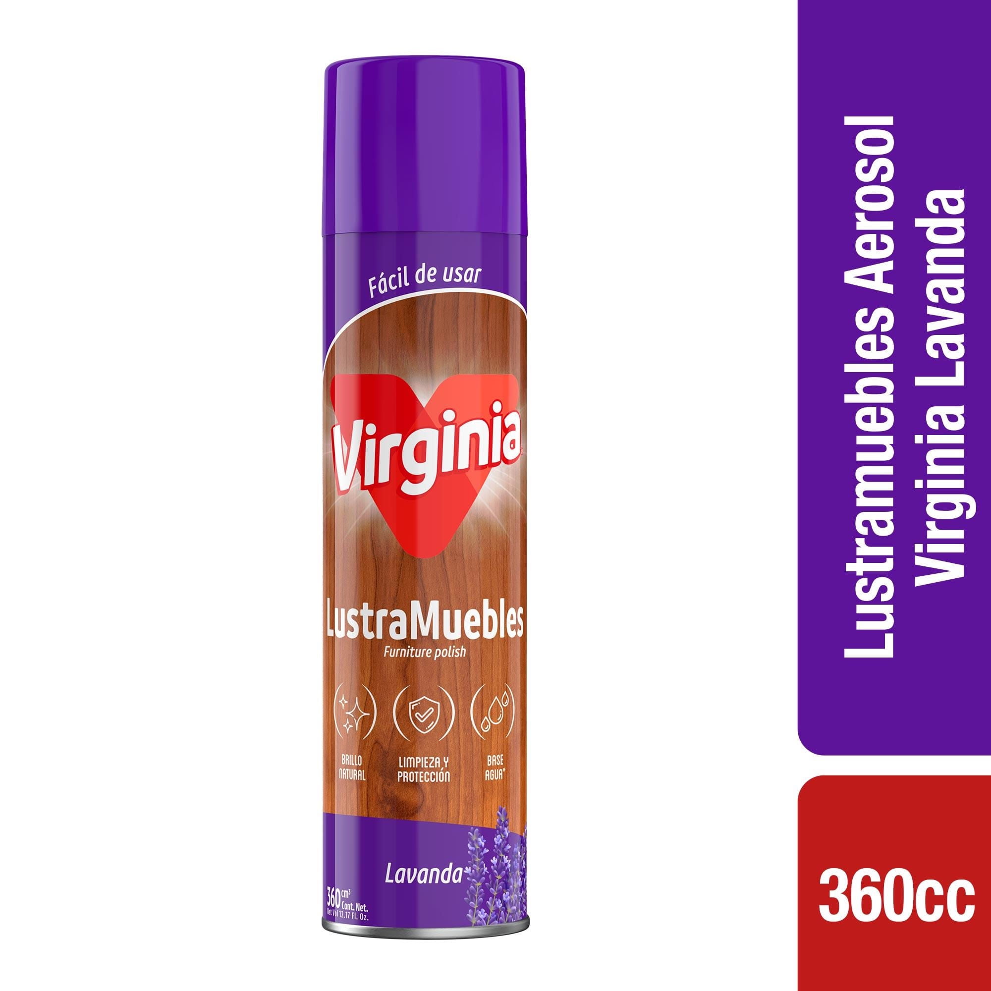 Virginia - Lustra Muebles Aerosol Lavanda Lata