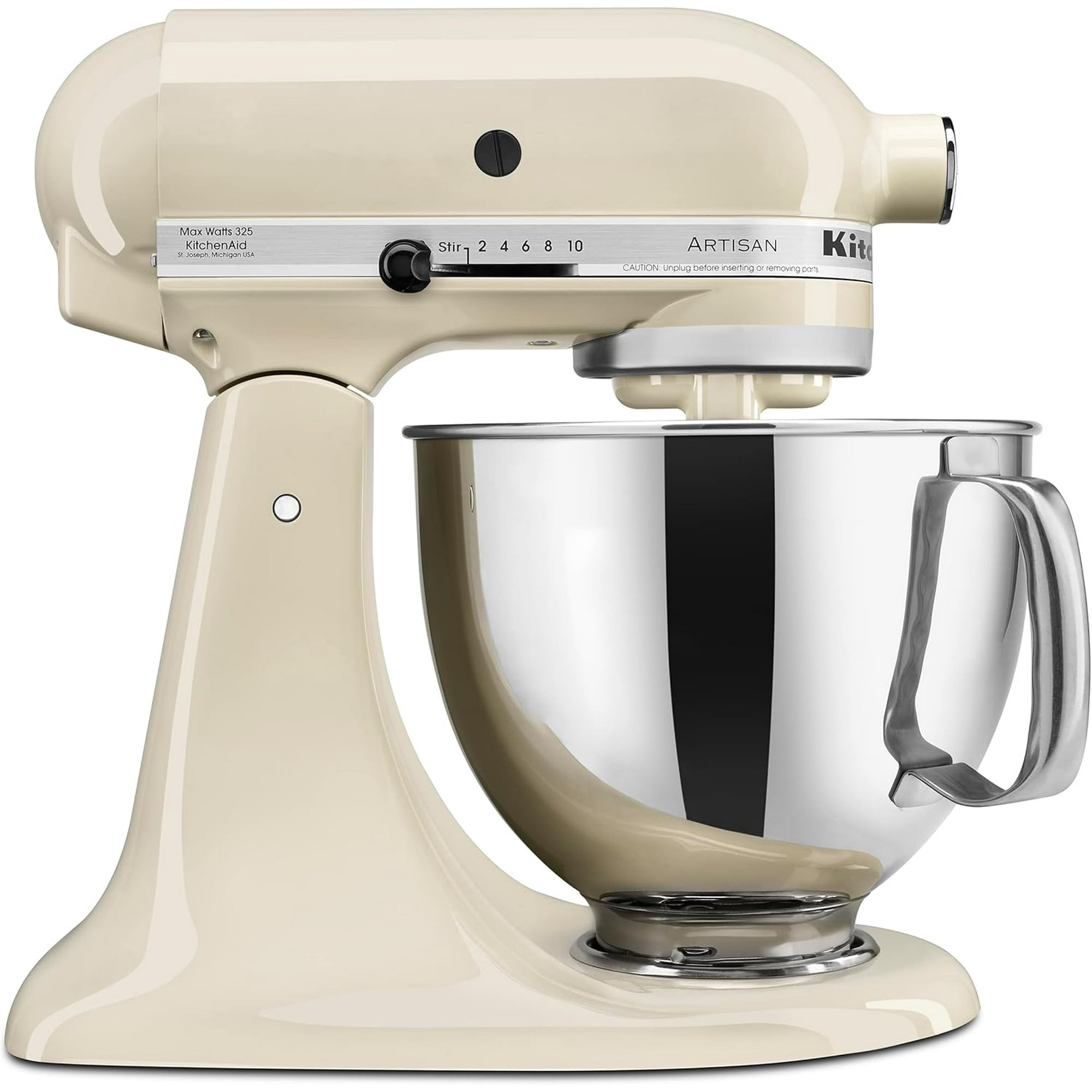 Kitchenaidartisan Series 5 Quart Tilt Head Stand Mixer - Batidora De Pie Kitchenaid Artisan Series De 5 Cuartos Con Cabezal Inclinable – Ksm150psac, Crema De Almendra