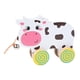 thumbnail image 3 of Juguetes Para Caminar Con Ruedas De Madera Para Ni?os Y Ni?as, Vaca, 3 of 5