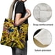 thumbnail image 3 of Gold Saints Bolso de tela con estampado de lienzo para mujer, bolsa de compras reutilizable y estética, con cremallera interior, regalo para mujer,38*45cm., 3 of 6