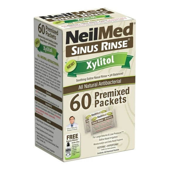 Sinus Rinse 60 Sobres Xynitol Lavado Nasal Color N/a