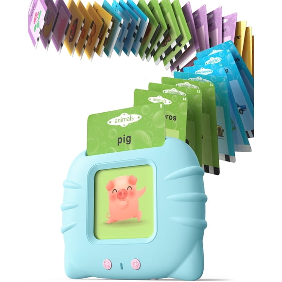 Tarjetas didácticas parlantes Airbition para niños de 1 a 4 años con 224 palabras