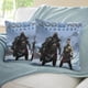 thumbnail image 3 of God of Wars Fundas de almohada de terciopelo con tema, regalos de funda de almohada, decoración para el hogar, cojín de lanzar, regalo de cumpleaños para fans y parejas. 40cm x 40cm., 3 of 6