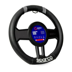 Cubre Volante Auto Sparco Negro Base Plana Original Spc1114