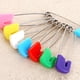 thumbnail image 4 of Xiao Hua Juego de 100 Piezas Pinza Grande para Tendedero clip para Pañal Adecuado para Mujeres Adultas Pasador de Seguridad Mediano Plástico Acero Pasador de Seguridad para Bebé, (color Aleatorio), 4 of 4
