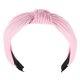 thumbnail image 1 of Ofertas Únicas 1 pieza Diadema de Nudo de Algodón Texturizado Suave para Mujeres 1.3 Pulgadas de Ancho Rosa, 1 of 7