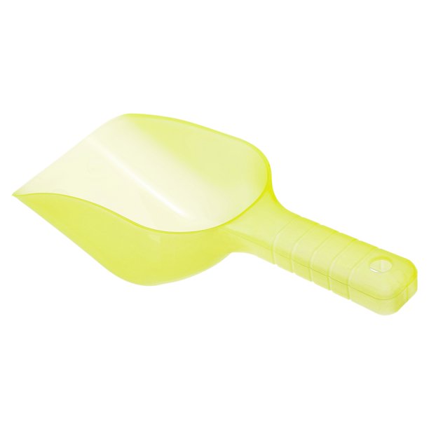Uxcell Cuchara de Hielo de Plástico para Fabricante de Hielo 12oz Cuchara de Hielo Amarilla