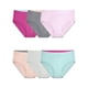 thumbnail image 1 of Braguitas transpirables Fruit of the Loom para mujer, paquete de 6 unidades, 1 of 4