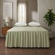 thumbnail image 2 of FALDON DECORATIVO PARA CAMA SIN FUNDA 2 PLAZAS VERDE OLIVA, 2 of 4