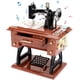 thumbnail image 1 of Caja de música, minimáquina de coser vintage, regalo para Navidad, cumpleaños, San Valentín, Acción de Gracias, decoración de mesa, regalo manual para adultos, niñas y niños., 1 of 7