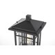 thumbnail image 5 of Lámpara de Poste Exterior Elegant Lighting Harley 15 Negra, 5 of 6