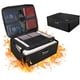 thumbnail image 1 of Caja ignífuga para documentos con cerradura, gran capacidad, 4 capas, plegable y fácil de transportar, multifuncional, resistente al agua, para pasaportes., 1 of 5