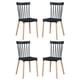 thumbnail image 1 of SET 4 SILLAS DE COMEDOR WEM NEGRO, 1 of 3