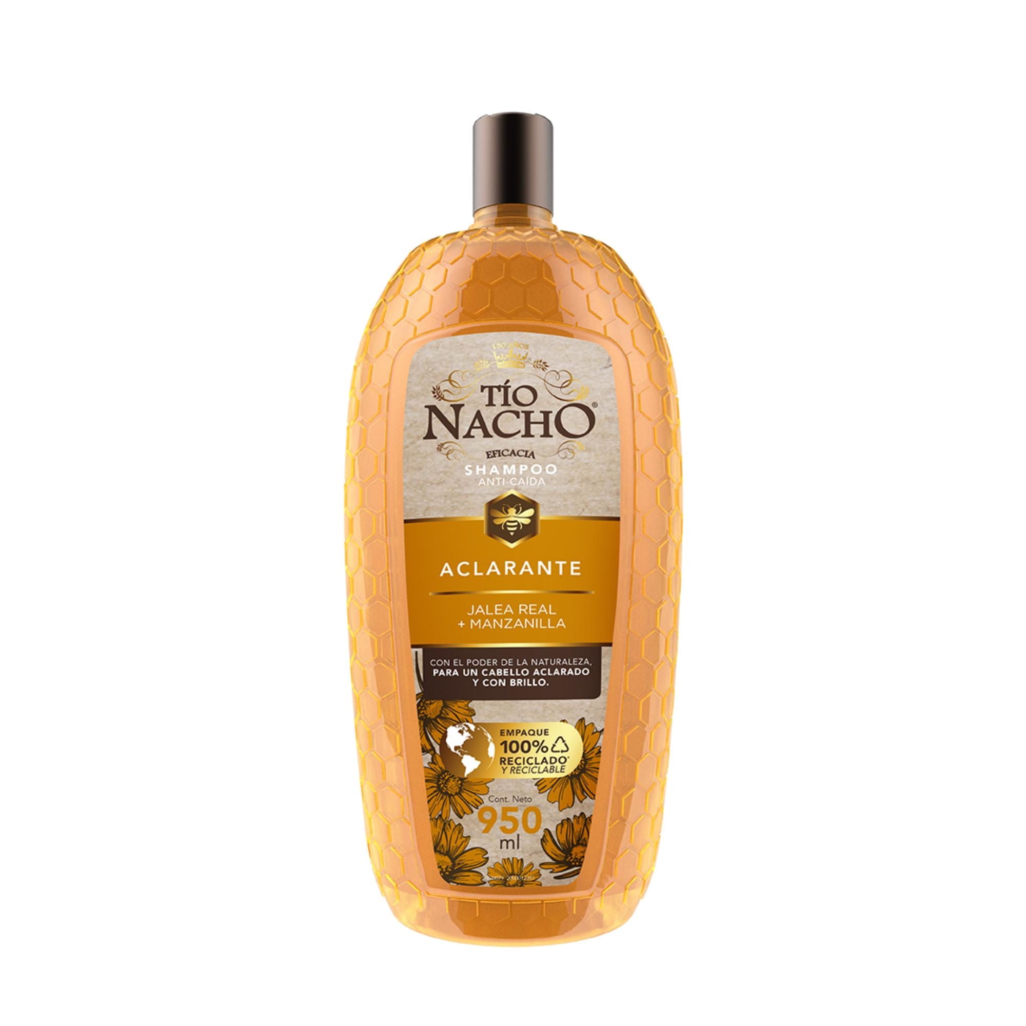 Shampoo Aclarante Manzanilla 950 ml Tío Nacho