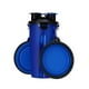 thumbnail image 1 of Botella 2×1 para agua y comida + 2 platos plegables para Perros - Azul, 1 of 3