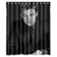 thumbnail image 1 of Cortina de ducha de Leonardo DiCaprio, juego de cortinas de baño con ganchos, tamaño 60 x 72 pulgadas, 1 of 3