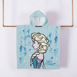 Disney-Frozen - Toalla Playa Capucha Mf 60X120 Frozen Cristal
