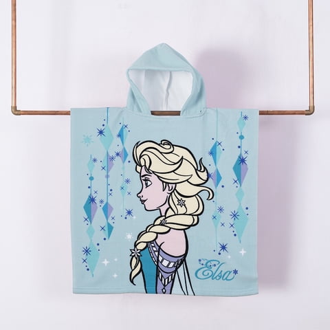 Disney-Frozen - Toalla Playa Capucha Mf 60X120 Frozen Cristal