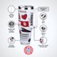 thumbnail image 3 of Botella de Agua The Memory Company NCAA 1,2 L Universidad de Oklahoma, 3 of 6