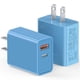 thumbnail image 1 of [Cargador] Bloque Cargador Rápido LCGENS USB C 20W Doble Puerto Paquete de 2, 1 of 7