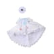 thumbnail image 4 of Vestido Para Muñeca BJD 1/6, Regalos De Cumpleaños, Tela Suave Hecha A Mano, Falda De Muñeca De 12 Pulgadas, Estilo F, 4 of 5