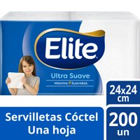 Servilletas Elite Pack Cocktail 200 Un