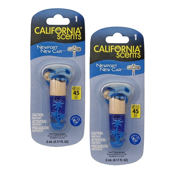 Frasco colgante California Scents para ambientador, aroma a coche nuevo