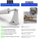 thumbnail image 3 of Kit de cierrapuertas BoXtreamify con función Press & Stay y velocidad ajustable, 3 of 9