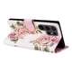 thumbnail image 5 of FOXDOCK Funda Tipo Cartera Floral para Samsung Galaxy S24 Ultra ,Funda con Tapa de Cuero PU, Protección Antigolpes con Ranuras para Tarjetas y Soporte, 5 of 5