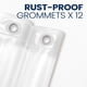 thumbnail image 2 of Forro para cortina de baño Downluxe PEVA 72 x 72, 2 of 3