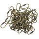 thumbnail image 1 of 50Pack Milti-funcional Tornillo de cierre de cierre Llavero DIY Bolsa Parte 25x15mm, 1 of 5