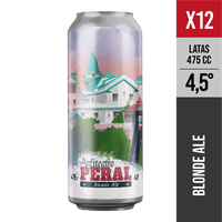 Anfiteatro - Pack X12 Peral, 4,5° (Blonde Ale) - Cerveza Artesanal Valparaiso - 475 Ml