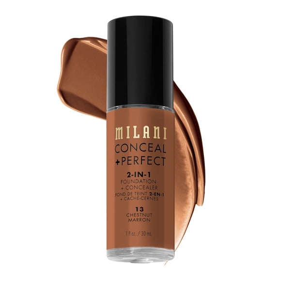 Base Milani Conceal + Perfect 2 en 1 Chestnut 30 ml