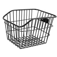 Magideal - Cesta Para Almacenamiento De Bicicletas, Cesta De Almacenamiento Trasera De Alambre De Metal, Accesorios Genéricos, Cesta De Carga Fácil De Instalar P