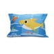 thumbnail image 5 of Juego de cama para niños pequeños Baby Shark de 4 piezas con sábanas, funda de almohada y edredón, 5 of 7