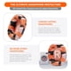 thumbnail image 2 of Fundas para auriculares Wicked Cushions, resistentes al sudor, AirPods Max, naranja, 2 of 8