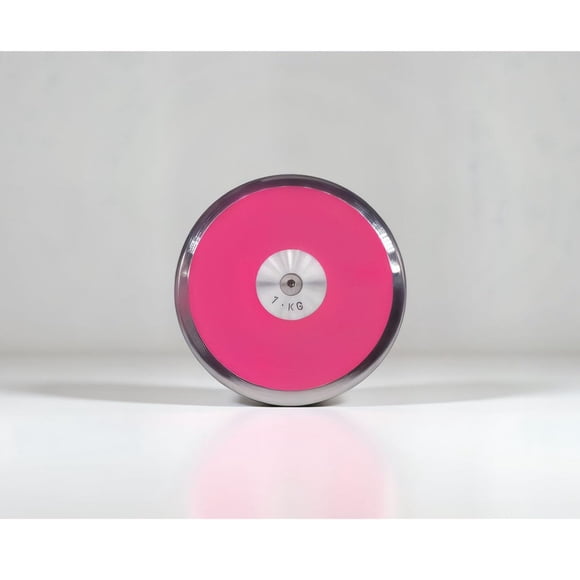 Disco De Atletismo De 1 Kg Pink Starburst Para Principiantes