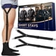 thumbnail image 1 of Clips Shirt Stays COZIA ajustables, elásticos y antideslizantes, 1 of 6
