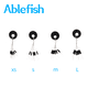 thumbnail image 5 of 60 Pzas 10Groups Cilindro XS-S-M-L Flotador Tope de Goma Pesca Bobber Tope Flotador Frijol Espacio Línea de Pesca Aparejos Accesorios, 5 of 6