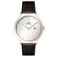 thumbnail image 1 of Reloj Profile Correa De Cuero Esfera Plateada Cuarzo 50214ppn627 Para Hombre, 1 of 2