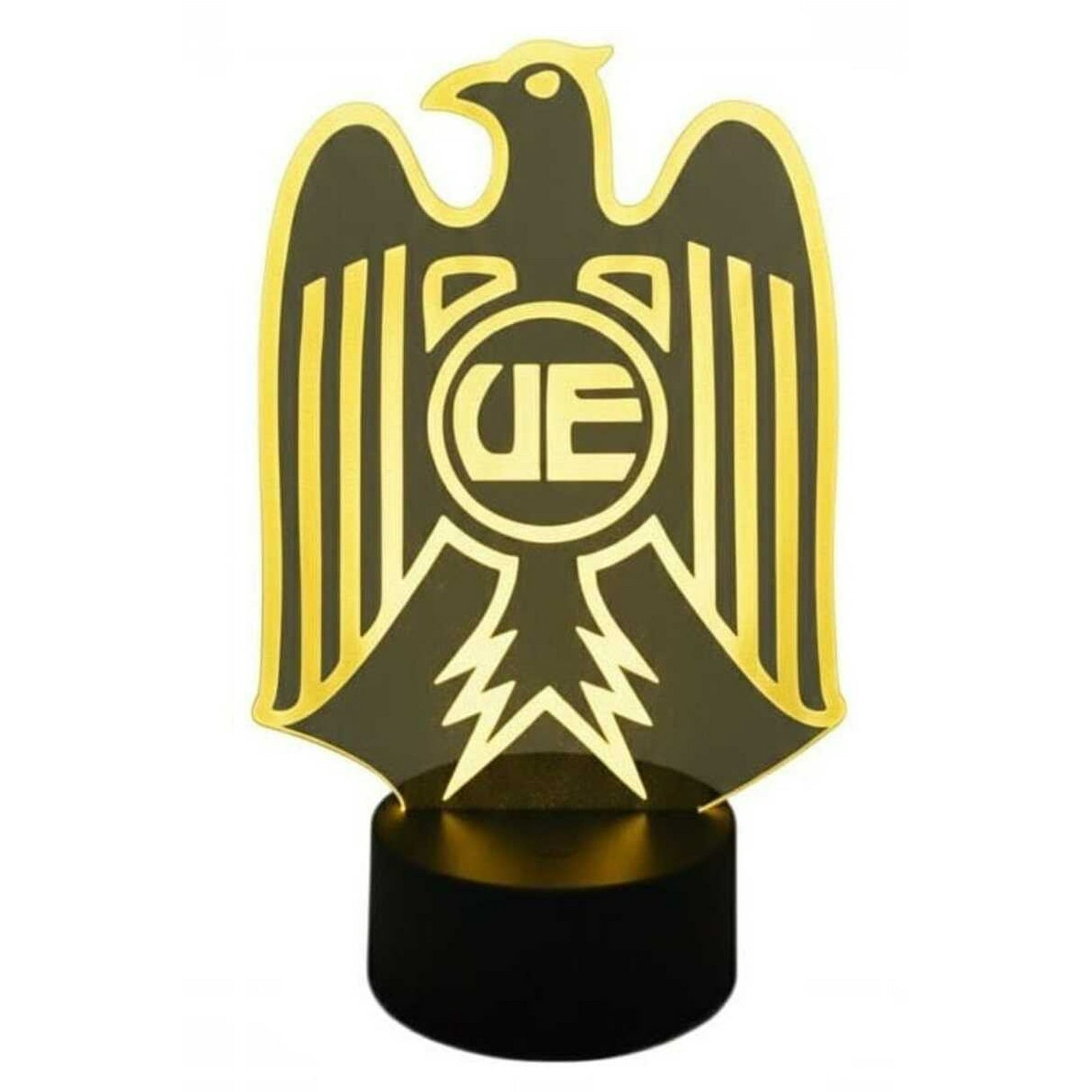 Lampara Ilusion 3d Union Española De 7 Colores, Base Touch